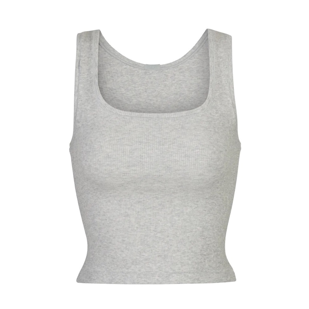 SKIMS Gray Tank Top